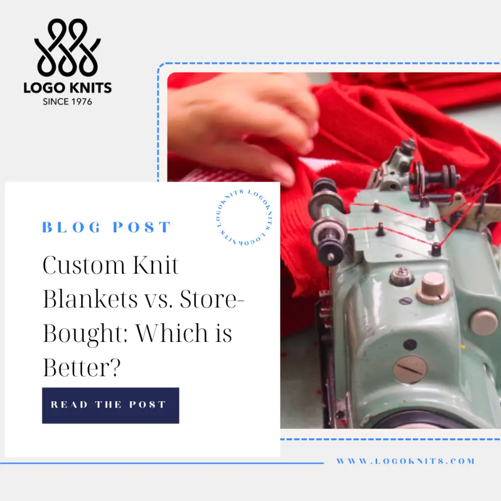 Personalized Knit Blankets vs. Store-Bought Throws