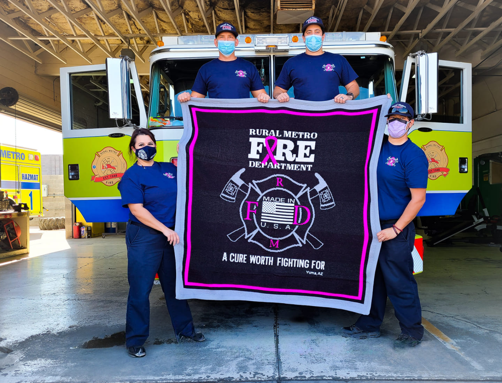 How Custom Fire Department Blankets Strengthen Team Spirit